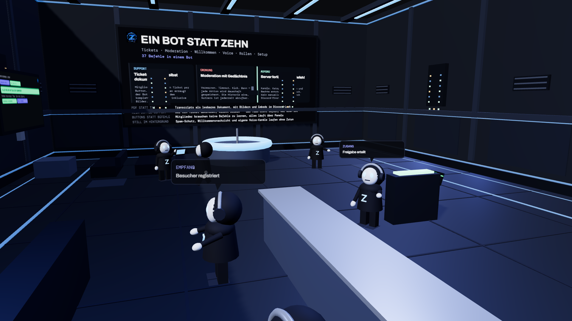 Blick in die ZeroLoad-Zentrale